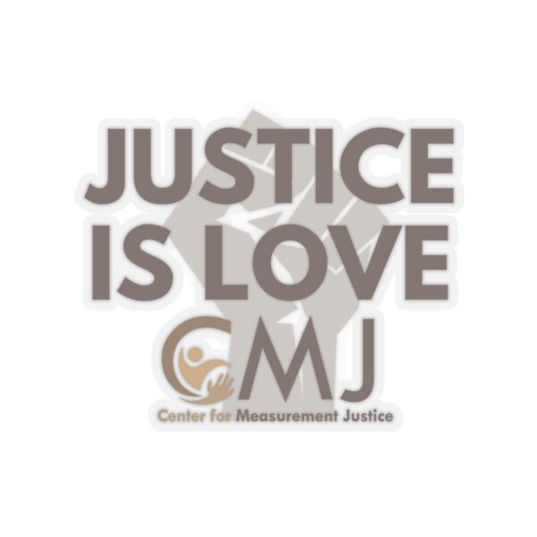 Justice is Love Stickers - Image 2